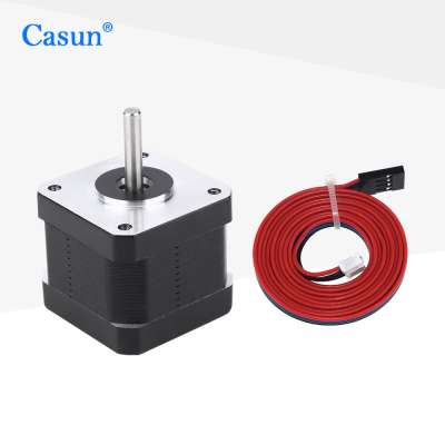 Casun nema 17 stepper motor 1.8 degree 450mN.m stepping motor for 3D printer  Stage Light 17HS 42BYGH 40mm length