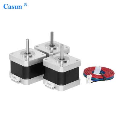 Factory direct sale 42mm  42BYG Nema 17 high torque step motor 5W mini 3d printer stepper motor