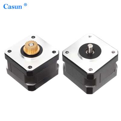 NEMA17 Casun Hybrid Gear Shaft Stepper Motor With CE Certification