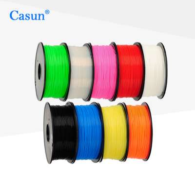 Casun 3D Printer Filament PLA 1.75mm Excellent fluidity 3D printing supplies ABS material 1kg No bubbles Full range