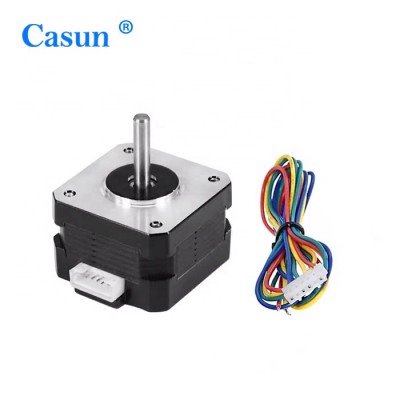 casun Certification Nema 17 stepper motor hybrid DC 34mm and 40mm cheap 3d printer stepper motor