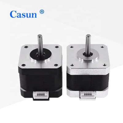 NEMA16 CASUN CE Certification DC motor 39mm low noise cheap  motor mini Hybrid stepper motor for 3d printer