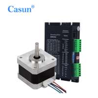 Casun hot selling nema 23 stepper motor 57BYGH  23HS for cnc kit stepping motor  with CE ROHS with DM556 motor driver