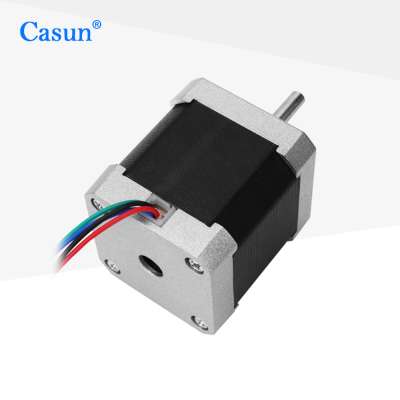 Casun NEMA17 Stepper Motor 12V 24V DC Hybrid 1.68A 42x42x48mm Motor Stepping 2Phase Steper Motor