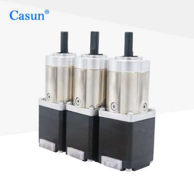 14HS13-0804S-PG19  nema 14 Stepper motor with Gearbox  planetary gearbox motor Gear reduction 1/19 with certificate Casun