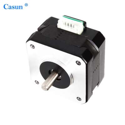 China Nema 16 1.8 degree 39mm DC for Scanner Printer high quality mirco hybrid stepper motor