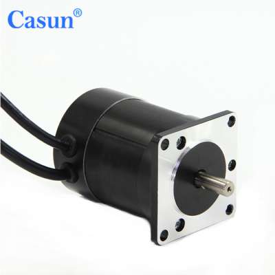 Casun 57mm 36V 46W 150W Brushless DC Motor 3 Phase Round Shaft 4000RPM BLDC Motor For 3D printer DIY Design