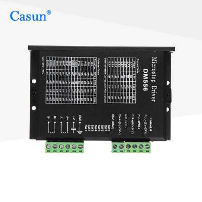 Hot Sale 1.8 Degree 0.5~5.6A 2 Phase 4 Phase Stepper Motor Driver (DM556)